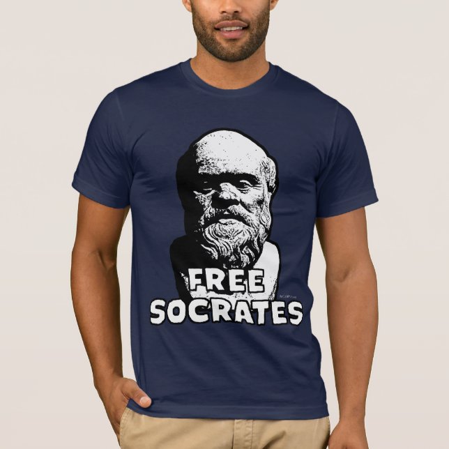 Camiseta Socrates livre (Frente)