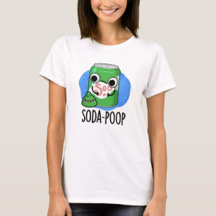 Camiseta Soda Poop Engraçado Bebida Arma