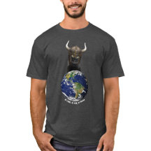 Soe o t-shirt do conquistador/gato de Viking