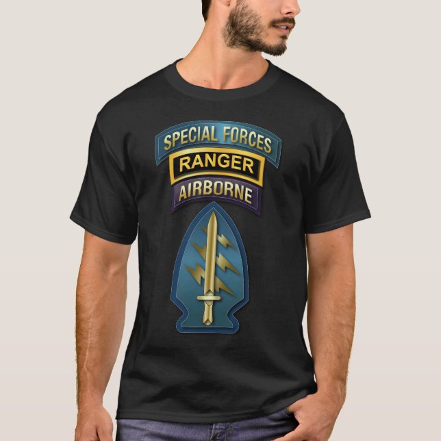 Camiseta SOF - Forças Especiais - Ranger - SSI V1 (Frente)