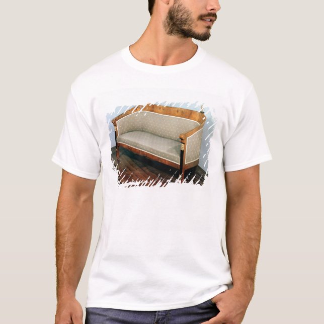 Camiseta Sofá, estilo de Biedermeier, c.1820 (Frente)
