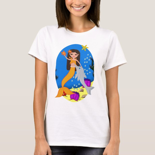 Camiseta Sofia, a Mermaid T-Shirt (Frente)