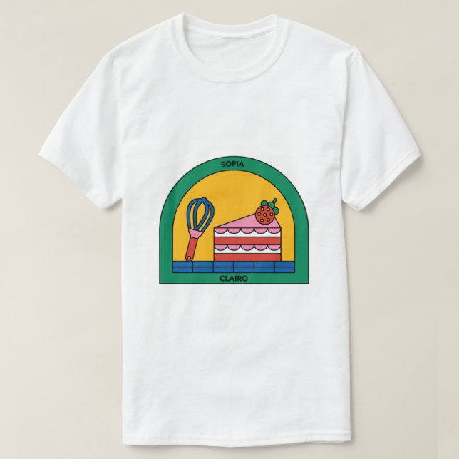 Camiseta sofia - clairo Classic (Frente do Design)