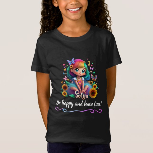 Camiseta Sofjja desenhado por Inteligência Artificial (Frente)