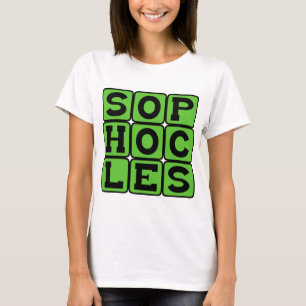 Camiseta Sófocles, Tragediador Grego