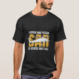 Camiseta Sofrer A Sar Do Helicóptero De Busca E Emergência