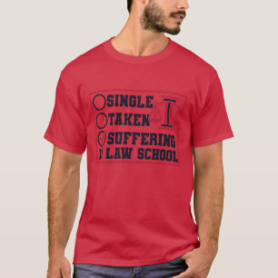 Camiseta Sofrimento Único na Escola de Direito Amigos da Es
