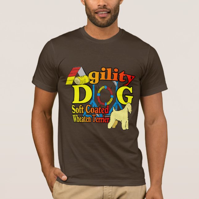 Camiseta Soft_Coated_Wheaten_Terrier_Agilidade (Frente)