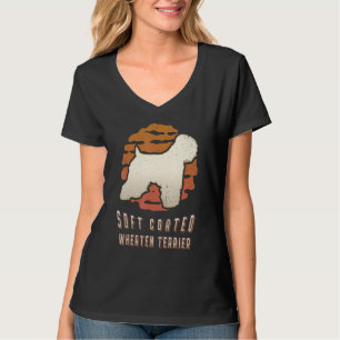 Camiseta Soft Coated Wheaten Terrier Vintage Retro Clássico