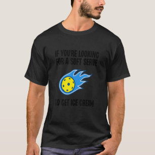 Camiseta Soft Serve Go Get Sorvete Pickleball Player Spo