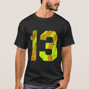 Camiseta Softball 13 Jersey Number