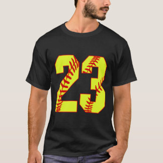 Camiseta Softball 23 Fast Pitch Love Softball Mãe Favorita