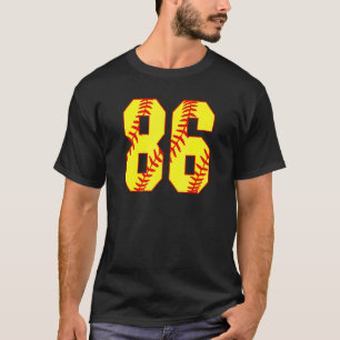 Camiseta Softball 86 Fast Pitch Love Softball Mãe Favorita