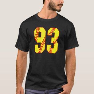 Camiseta Softball 93 Fast Pitch Love Softball Mãe Favorita