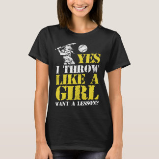 Camiseta Softball Custume Para Meninas Softball Para Mulher