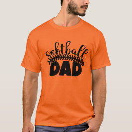 Camiseta Softball  Dad 