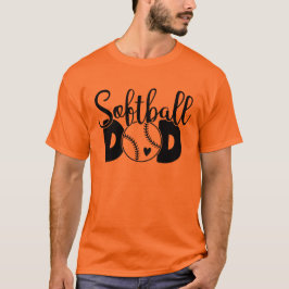 Camiseta Softball  Dad 