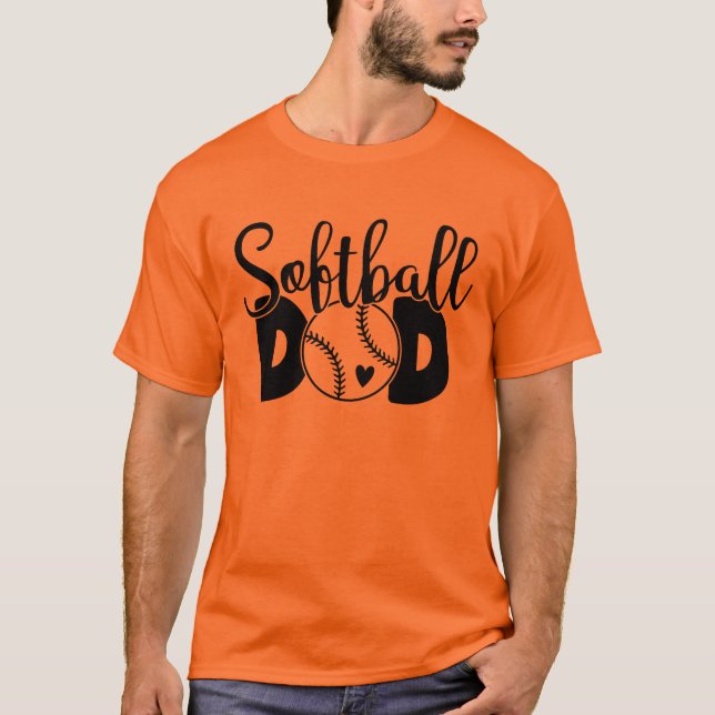 Camiseta Softball  Dad  (Frente)