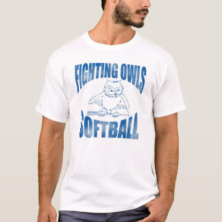 Camiseta Softball de combate das corujas
