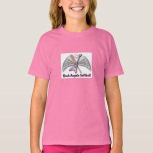 Camiseta Softball dos anjos da rocha