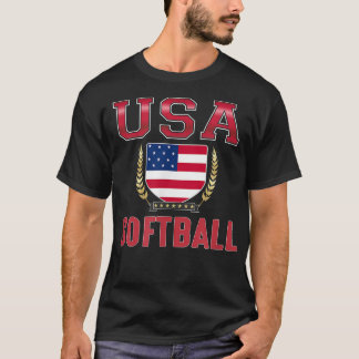 Camiseta Softball dos EUA -