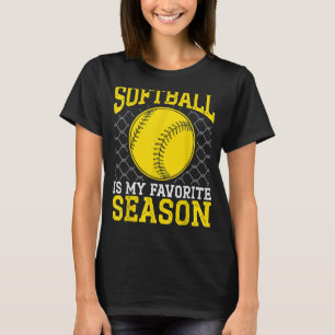 Camiseta Softball É Meu Poço Favorito De Jogador De Softbal