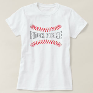 Camiseta Softball Fastpitch "Pitch, Por Favor" Funny Softba