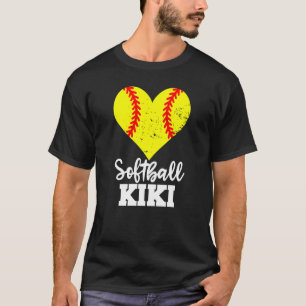 Camiseta Softball Kiki Softball Heart Avó Kiki