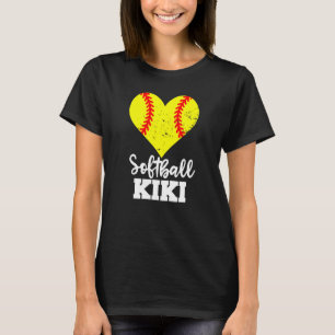 Camiseta Softball Kiki Softball Heart Avó Kiki