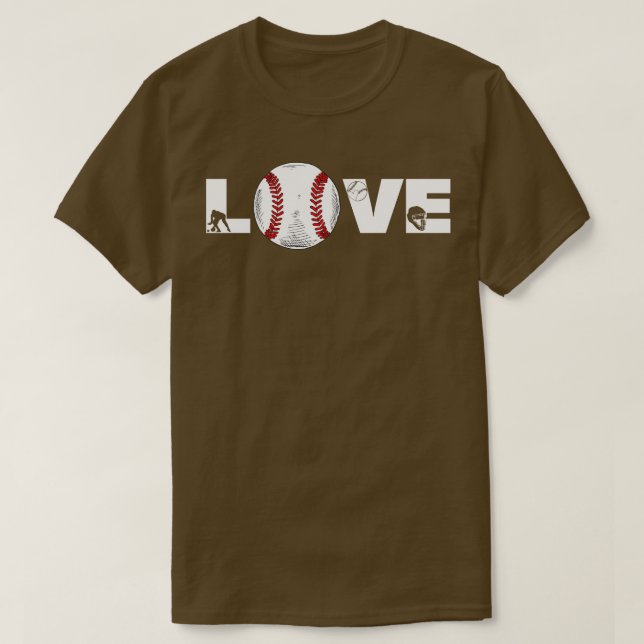 Camiseta Softball LOVE Funny 4 (Frente do Design)