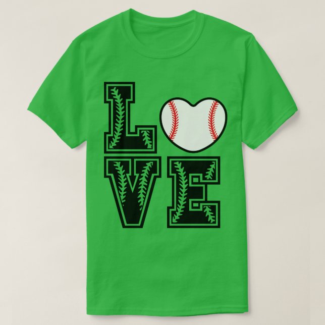 Camiseta Softball LOVE Funny 6 (Frente do Design)