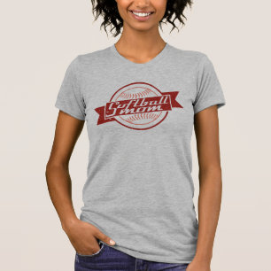 Camiseta Softball Mãe, Com Nome e Número de Impressão