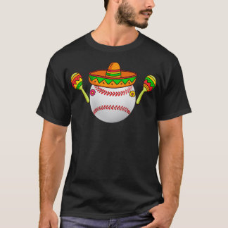 Camiseta Softball Mexicano Hat Cinco De Mayo 4