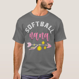 Camiseta Softball Nana Mothers Day Softball Fan Grandma Sof