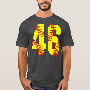 Camiseta Softball Number Softball Uniform Jersey