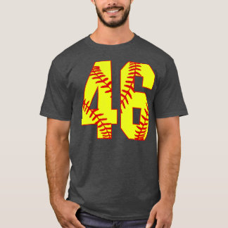 Camiseta Softball Number Softball Uniform Jersey
