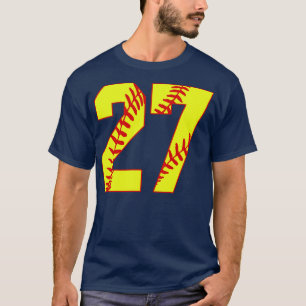 Camiseta Softball Número 27 27 Softball Jersey U
