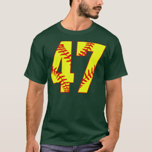 Camiseta Softball Número 47 47 Softball Jersey U