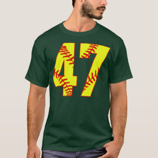 Camiseta Softball Número 47 47 Softball Jersey U