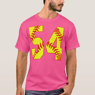 Camiseta Softball Número 54 54 Softball Jersey U