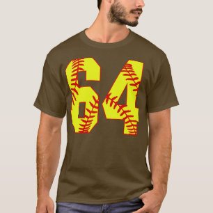 Camiseta Softball Número 64 64 Softball Jersey U
