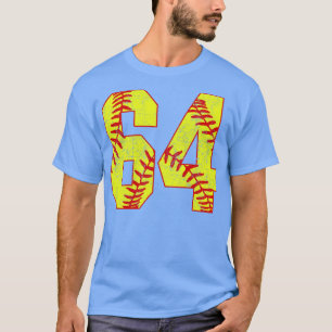 Camiseta Softball Número 64 64 Softball Jersey U