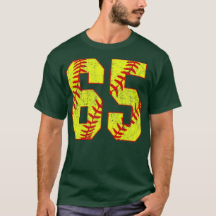 Camiseta Softball Número 65 65 Softball Jersey U