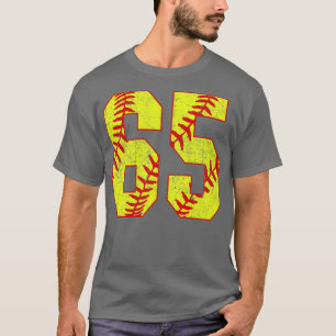 Camiseta Softball Número 65 65 Softball Jersey U