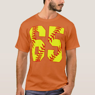 Camiseta Softball Número 65 65 Softball Jersey U