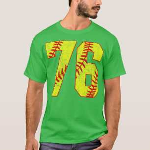 Camiseta Softball Número 76 76 Softball Jersey U