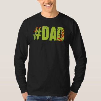 Camiseta Softball Pai Adorando Padre Legendário Softball Pl
