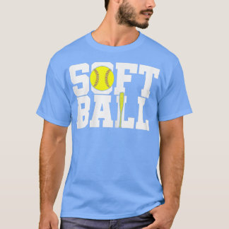 Camiseta Softballer do Lover do Jogo do Sofball Player