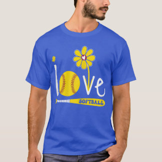 Camiseta Softbol Feminino s foreen Garotas Eu Amo Softbol g