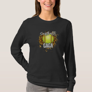 Camiseta Softbol Gaga Antigo Softbol Família Igual